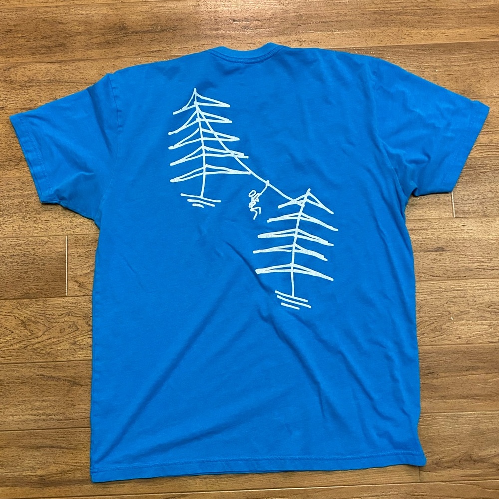 2 for $12 item, tree to tree Hagg Lake Oregon large Tshirt